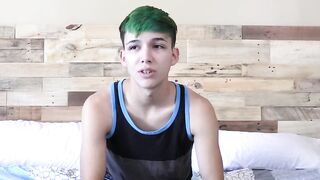 Skinny Twink's Solo Masturbation Journey To Orgasm