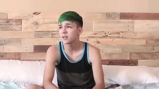 Skinny Twink's Solo Masturbation Journey To Orgasm