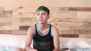 Skinny Twink's Solo Masturbation Journey To Orgasm