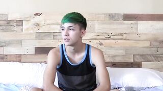 Skinny Twink's Solo Masturbation Journey To Orgasm
