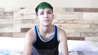 Skinny Twink's Solo Masturbation Journey To Orgasm