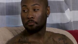 Interracial Anal Threesome Frenzy featuring Hunk Studs