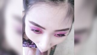 Teen Cuties - Teeny Eva Yi Riding A Huge Black Dick Like Pro