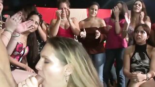Amateur Strip Club Orgy - Group Sex Party with Big Boobs