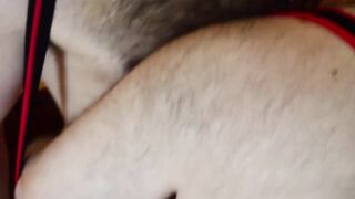 Raw Bear Ass-Fucking - Big Dick Pounder Roughs Up Twink's Hole