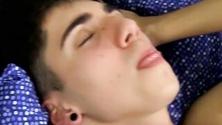 Passionate Kisses Lead to Raw Bareback Threesome