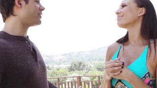 Neighborhood Vixen - Hot Neighbour Girl Next Door Fucked By Hunky Italian Stud