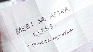Blondes Get It Right - Principal Fucks His Hot Student On Her Birthday