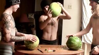 Three Twink's Hot Jack-Off Session - GayTwinks