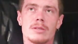 Rugged Stud MasturbaTES And Covers Himself In Hot Load