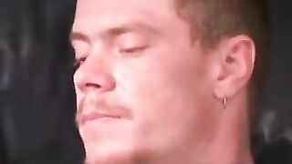 Rugged Stud MasturbaTES And Covers Himself In Hot Load