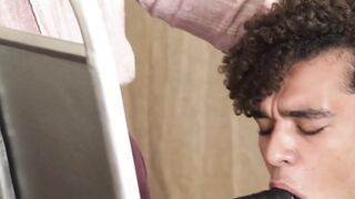 Ebony Bareback Threesome - Gay Sex Toys Playtime Turns Intense