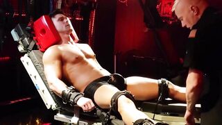 Bondaged Babe Submissive Slave Endures Pain For Pleasure - Dominatrix Blows And Fucks Hardcore