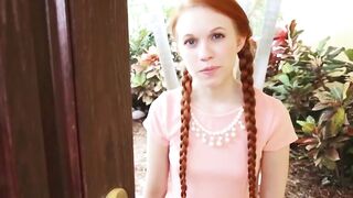 Petite Redhead Teen Dolly Little Gets Destroyed By Huge Dick In Hardcore Fuck