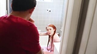 Petite Redhead Teen Dolly Little Gets Destroyed By Huge Dick In Hardcore Fuck