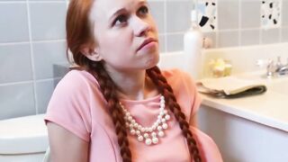 Petite Redhead Teen Dolly Little Gets Destroyed By Huge Dick In Hardcore Fuck