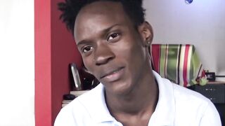 Anal Rough Sex - Big Black Dick Pounded Deep in His Ass by Hot Latin Guy