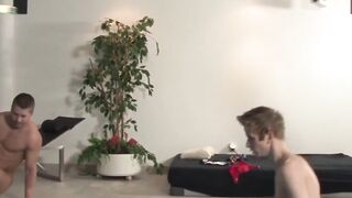 Three Twink's Raw Threesome - Bare Ass Fuck Fest