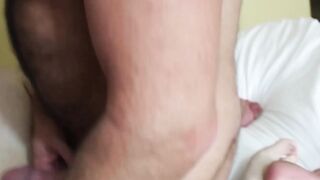 Hairy Bear's Anal Adventure - Raw Gay Sex with Hunk