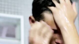 Twinks Shower Time - Hot Twunk Fingered & Stroked In Bathroom