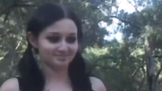 Outdoor Lesbian Sex Adventure - Latex-Clad Bombshell Fucks Her Girlfriend