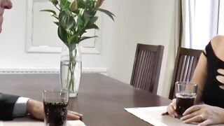 Grandpas Oldest Trick - Granddaughter Rides Gramps Dick & Gets Facial