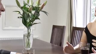 Grandpas Oldest Trick - Granddaughter Rides Gramps Dick & Gets Facial