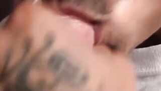 Leo & Trent - Extreme Deepthroat Challenge with Gaping Mouth Opening