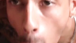 Leo & Trent - Extreme Deepthroat Challenge with Gaping Mouth Opening