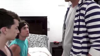 Family Porn Site" presents: Double Penetration Triple Treat with Alex Mayer & Friends!