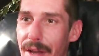 Rugged Stud Smoking & Masturbating Solo Vigorous Action