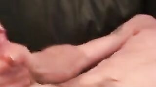 Rugged Stud Smoking & Masturbating Solo Vigorous Action