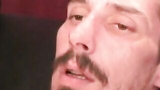 Rugged Stud Smoking & Masturbating Solo Vigorous Action