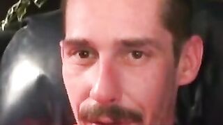 Rugged Stud Smoking & Masturbating Solo Vigorous Action