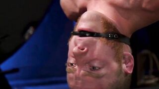 Electro-Domination: BDSM Training of Slave Boy by Mistress Domina with Electric Shock Collar & Whip - Dominatrix Fucks Her Man Hard!