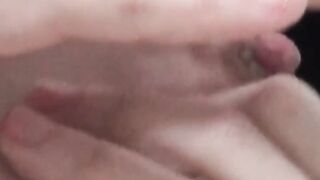 Japanese babe enjoys solo play with vibrator before bedtime