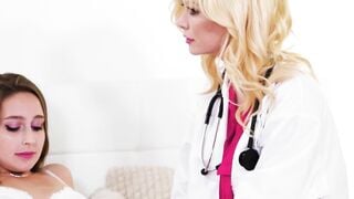 Step-Mother's Little Slut - Step Mom & Daughter Fake Illnes To Have Sex