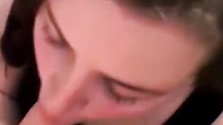 Amateur Goddess Destroyed In Threesome Blowjob Session" or "3some Siren Stuns With Her Skills On Three Guys' Dicks!