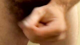 Expert Handjob - Older Guy Stroking His Meaty Dick With Erotic Passion