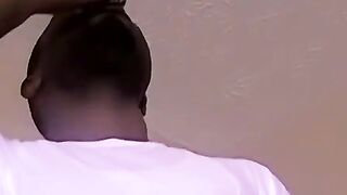 Blowjob Blast-Away! Facial Ropes on Dude's Face & Eyes by Hot Babe