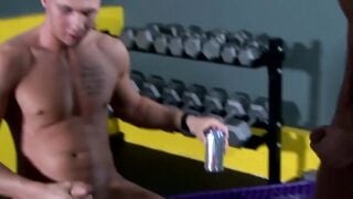 Those Jock's Locker Room Secrets Revealed in Hot Threeway Fuck Fest