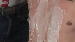 Short-Haired Vixen Enjoys Waxing Treatment And BDSM Play