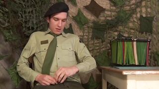 Army Dude' Anal Fucks Twunk - Raw Ass-Fucking Action With Big Load
