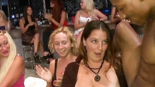 Partying Hard! Wild Babes Go Crazy With Big Dick Dancing