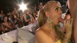 Partying Hard! Wild Babes Go Crazy With Big Dick Dancing