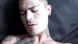 Straight-Guys Edge Into Gay Sex - First Time Anal With A Twist