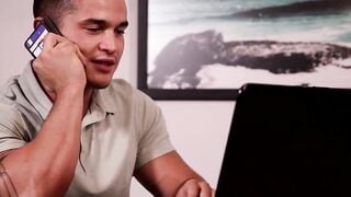 Calvin & Christian Fucked Hard By Pornstar Jordon Bliss In A Wild Threesome