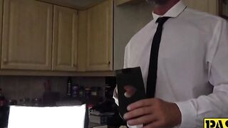 British Sub Miss Lace Rough Sex - Deepthroat FaceFuck & Drilled Hardcore