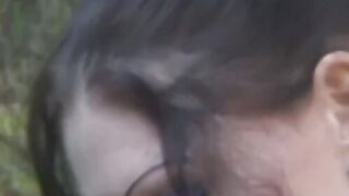 Outdoor Lesbian Sex Adventure - Dykes Eat Ass Outdoors While Wearing Leather