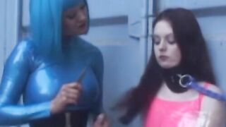 Bondage Babe Dominatrix - Fetish Fantasy with Young Dyke Submissive